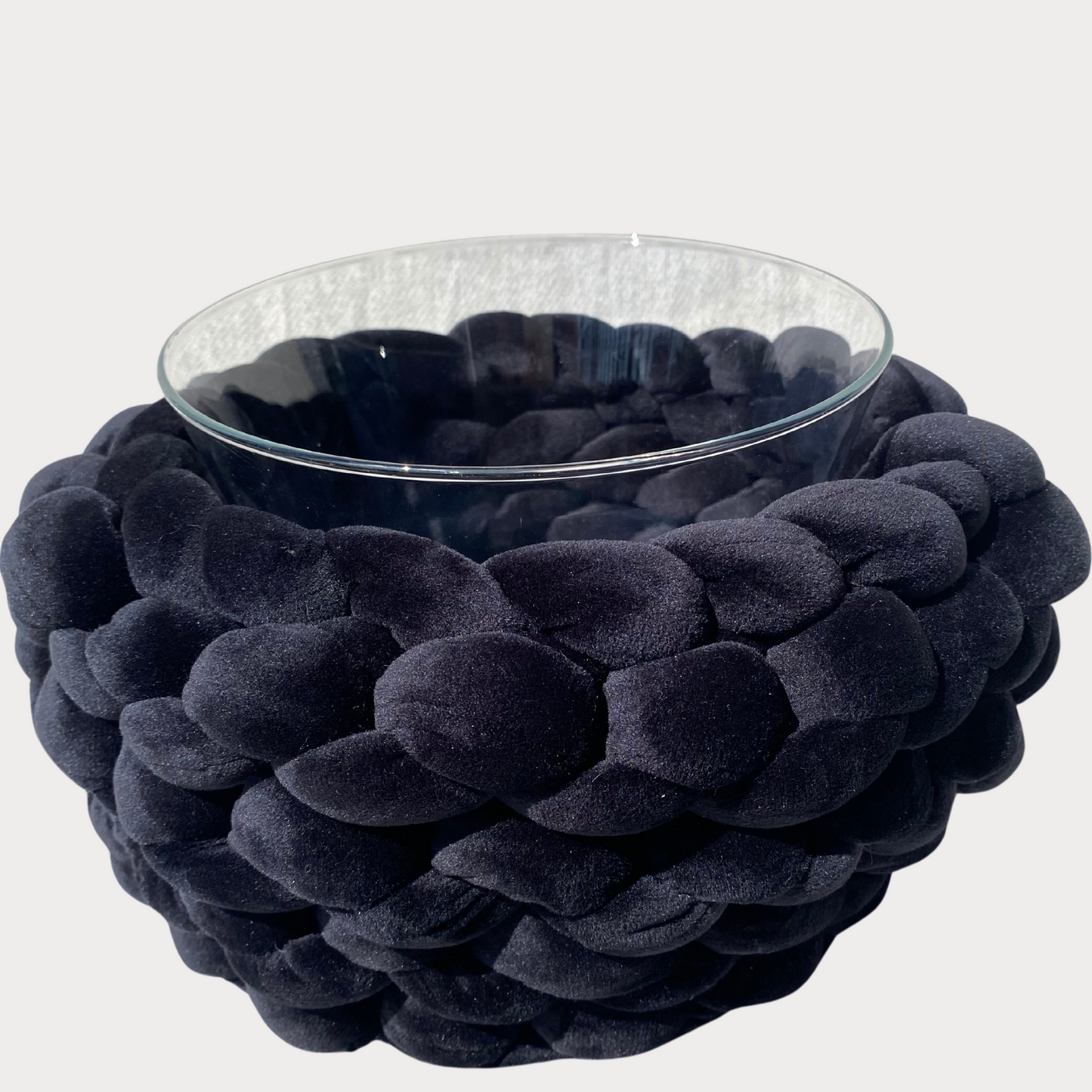 Manschette aus Samt in der Farbe Schwarz